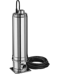 Unterwasserpumpe/Behälterpumpe mit 20m Netzkabel und Schukostecker, 0,90 kW