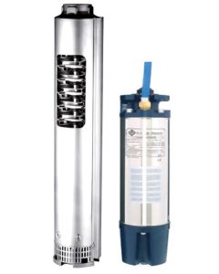 Mehrstufige 6¨ Unterwasserpumpe mit integriertem Rückschlagventil, FRANKLIN-Unterwassermotor mit Motor-Kurzkabel, 11,0 kW