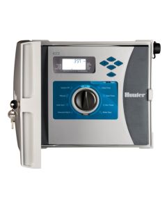 Hunter-Steuergerät ICC2 mit 8 Stationen, modular erweiterbar auf 54 Stationen, Kunststoff-Standschrank