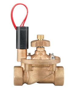 Hunter Magnetventil aus Bronze 1" "Serie IBV" MIT DURCHFLUSSREGULIERUNG und selbstreinigendem Filtersystem