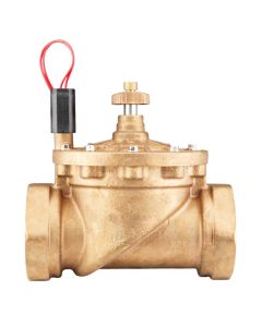 Hunter Magnetventil aus Bronze 3¨ "Serie IBV" MIT DURCHFLUSSREGULIERUNG und selbstreinigendem Filtersystem