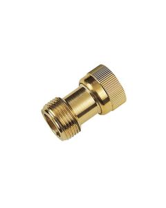 Kupplung mit flachdichtenden Verschraubungen, 11/2¨IG x 11/2¨AG für 1,5¨ Magnetventile, MESSING