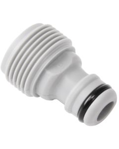 Gerätestecker aus Kunststoff mit 3/4" Aussengewinde