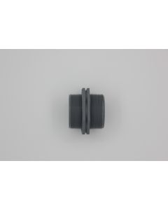 Tavlit Doppelnippel 2" aus PP mit O-Ring