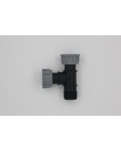 Tavlit T-Stück 1" IG x 1" IG x 1" AG aus PP mit O-Ring-Verschraubung 