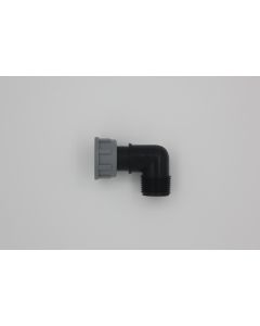 Tavlit Winkel 90° 1" IG x 1" AG aus PP mit 1x O-Ring-Verschraubung