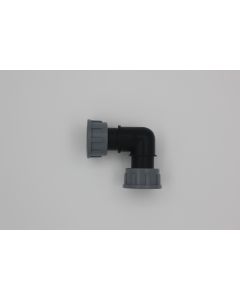 Tavlit Winkel 90° 1" IG x 1" IG aus PP mit 2x O-Ring-Verschraubung