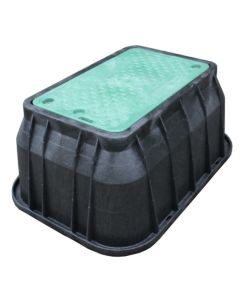 Ventilkasten "Maxi Jumbo", mit abschließbarem Deckel, aus HDPE