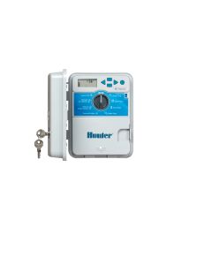 Hunter Hybrid Steuergerät mit 6 Stationen, optional batteriebetrieben, Kunststoffgehäuse
