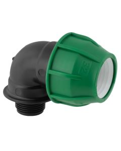 Winkel 90°, 32 x 1/2¨AG #38850