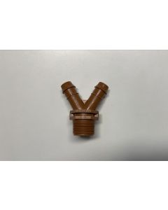 STECKVERBINDER Y-Stück 17x3/4¨AGx17