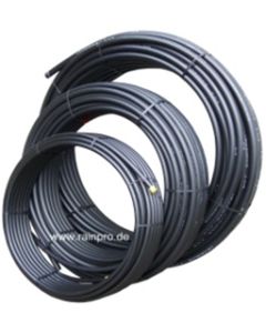 lfdm. PE-Rohr 25 x 1,8 mm, PN 7,5, DN 25, 100 m Rolle