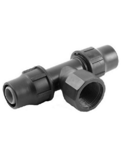 Verschraub. T-Stück 16x1/2¨IGx16 mm