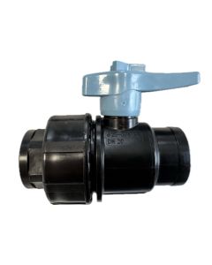 Kugelhahn aus PP 3/4¨IG x 3/4¨IG, PN16